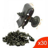 30/20/10 Sets Motorcycle Car Scooter ATV Moped Ebike Plastic Cover Metal Retainer Self-tapping Screw and Clips M4 M5 4.2mm 4.8mm - Livefree