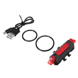 USB Rechargeable Waterproof Mountain Bike Lamp Warning Cycling Taillight Bike LED Headlight Tail Light For Electric Scooter - Livefree