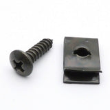30/20/10 Sets Motorcycle Car Scooter ATV Moped Ebike Plastic Cover Metal Retainer Self-tapping Screw and Clips M4 M5 4.2mm 4.8mm - Livefree