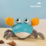 Induction Escape Crab Rechargeable Electric Pet Musical Toys Children'S Toys Birthday Gifts Interactive Toys Learn To Climb Toys - Livefree