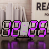 Nordic Digital Alarm Clocks Wall Clocks Hanging Watch Snooze Table Clocks Calendar Thermometer Electronic Clock Digital Clocks - Livefree