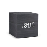 Alarm Clock LED Wooden Watch Table Voice Control Digital Wood Despertador USB/AAA Powered Electronic Desktop Clocks - Livefree