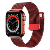 Strap For Apple watch ultra Band 7 49 45mm 40mm 38mm 42mm 41 44 mm Accessorie Magnetic Loop Metal for iWatch serie 7 4 5 6 se 3 - Livefree