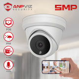 Anpviz 5mp POE IP Camera Outdoor Security Hikvision Compatible CCTV Camera Video Surveillance 30m Built-in Mic Audio IP66 H.265 - Livefree