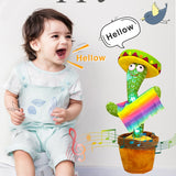 Lovely Talking Toy Dancing Cactus Doll Speak Talk Sound Record Repeat Toy Kawaii Cactus Toys Children Kids Education Toy Gift - Livefree