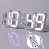 Nordic Digital Alarm Clocks Wall Clocks Hanging Watch Snooze Table Clocks Calendar Thermometer Electronic Clock Digital Clocks - Livefree