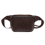 Waist Bags PU Leather Pack Shoulder Bag Ladies Alligator Pattern Waist Pack Women Belt Multifunctional Chest Bag cross body bags - Livefree