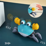Induction Escape Crab Rechargeable Electric Pet Musical Toys Children'S Toys Birthday Gifts Interactive Toys Learn To Climb Toys - Livefree