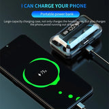 TWS Bluetooth Earphones 2200mAh Charging Box Wireless Headphone Fone Stereo Wireless Headset with Mic Sports Waterproof Earbuds - Livefree