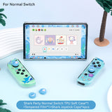 GeekShare Nintendo Switch Shell Cute Shark Party TPU Soft Full Cover Case For Nintendo Switch Joy-con Cover Shell NS Accessories - Livefree