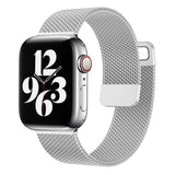 Strap For Apple watch ultra Band 7 49 45mm 40mm 38mm 42mm 41 44 mm Accessorie Magnetic Loop Metal for iWatch serie 7 4 5 6 se 3 - Livefree