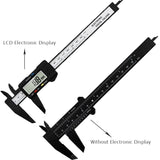 150mm 100mm Electronic Digital Caliper Carbon Fiber Dial Vernier Caliper Gauge Micrometer Measuring Tool Digital Ruler - Livefree
