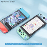 GeekShare Nintendo Switch Shell Cute Shark Party TPU Soft Full Cover Case For Nintendo Switch Joy-con Cover Shell NS Accessories - Livefree