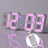 Nordic Digital Alarm Clocks Wall Clocks Hanging Watch Snooze Table Clocks Calendar Thermometer Electronic Clock Digital Clocks - Livefree