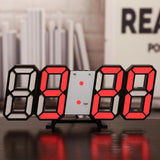 Nordic Digital Alarm Clocks Wall Clocks Hanging Watch Snooze Table Clocks Calendar Thermometer Electronic Clock Digital Clocks - Livefree