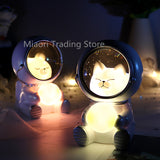 Galaxy Guardian LED Night Light Nursery Moon Lamps Astronaut Table Decorative Lights Baby Kids Toys Birthday Gift Drop Shipping - Livefree