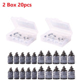 10-50pcs Universal Vacuum Tyre Repair Nail for Car Trucks Motorcycle Scooter Bike Tire Puncture Repair Tubeless Rubber Nails - Livefree