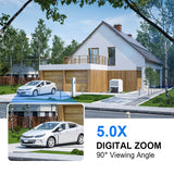 TOWODE 8MP 4K WIFI IP Camera PTZ Outdoor Camera Home Security 4X Digital Zoom Speed Dome Camera H.265 CCTV Video Surveillance - Livefree