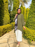 High low plain shirt with buttons. - Livefree