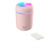 VIP Portable Humidifier USB Ultrasonic Dazzle Cup Aroma Diffuser Cool Mist Maker Air Humidifier Purifier with Romantic Light - Livefree