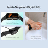 HAYLOU GST Smart Watch Men Women Watch Blood Oxygen Heart Rate Sleep Monitor 12 Sport Models Custom Watch Face Global Version - Livefree