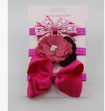 3Pcs Baby Elastic flower headband - shop.livefree.co.uk