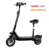 FLJ Electric Scooter for Adult with Foldable Seat - shop.livefree.co.uk