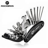 ROCKBROS 16 in 1 Multifunction Bicycle Repair Tools Kit Hex Spoke Cycling Screwdriver Tool MTB Mountain Cycling Bike Repair Tool - shop.livefree.co.uk