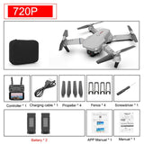 SHAREFUNBAY E88 pro drone 4k HD dual camera visual positioning 1080P WiFi  fpv drone  height preservation rc quadcopter - Livefree