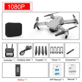 SHAREFUNBAY E88 pro drone 4k HD dual camera visual positioning 1080P WiFi  fpv drone  height preservation rc quadcopter - Livefree
