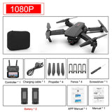 SHAREFUNBAY E88 pro drone 4k HD dual camera visual positioning 1080P WiFi  fpv drone  height preservation rc quadcopter - Livefree