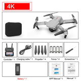 SHAREFUNBAY E88 pro drone 4k HD dual camera visual positioning 1080P WiFi  fpv drone  height preservation rc quadcopter - Livefree