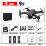 SHAREFUNBAY E88 pro drone 4k HD dual camera visual positioning 1080P WiFi  fpv drone  height preservation rc quadcopter - Livefree