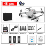 SHAREFUNBAY E88 pro drone 4k HD dual camera visual positioning 1080P WiFi  fpv drone  height preservation rc quadcopter - Livefree
