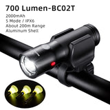 ROCKBROS Rechargeable Bike Light - shop.livefree.co.uk