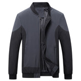 Men Bomber Jakets Baseball Coats Patchwork Outwears Windbreaker Slim Fit Men's Clothing Brand Casual Spring Autumn Jacket LM103 - Livefree