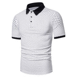 Men Polo Men Shirt Short Sleeve Polo Shirt Contrast Color Polo New Clothing Summer Streetwear Casual Fashion Men Tops - Livefree