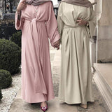 ZANZEA Muslim Dresses Eid Mubarak Kaftan Dubai Abaya Turkey Fashion Hijab Dress Islam Clothing Maxi Sundress For Women Vestidos - Livefree