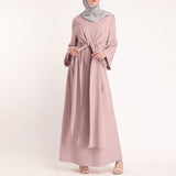 ZANZEA Muslim Dresses Eid Mubarak Kaftan Dubai Abaya Turkey Fashion Hijab Dress Islam Clothing Maxi Sundress For Women Vestidos - Livefree