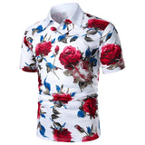 Men Polo Men Shirt Short Sleeve Polo Shirt Contrast Color Polo New Clothing Summer Streetwear Casual Fashion Men Tops - Livefree