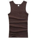 Men's Casual Tank Summer High Quality Bodybuilding Fitness Muscle  Singlet Man's Clothes  Sleeveless Slim Fit Vest - Livefree