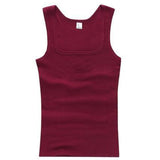 Men's Casual Tank Summer High Quality Bodybuilding Fitness Muscle  Singlet Man's Clothes  Sleeveless Slim Fit Vest