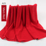 good stitching stitch plain high quality premium heavy Chiffon hijab scarf Malaysian Women's scarves hijabs long shawl shawls - Livefree
