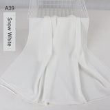 good stitching stitch plain high quality premium heavy Chiffon hijab scarf Malaysian Women's scarves hijabs long shawl shawls - Livefree