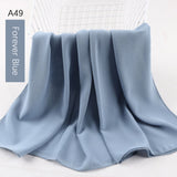 good stitching stitch plain high quality premium heavy Chiffon hijab scarf Malaysian Women's scarves hijabs long shawl shawls - Livefree
