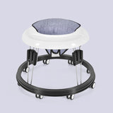 Baby Walkers With Wheel Baby Walk Learning Foldable Multifunction Anti-Roll Anti O-Leg Walker Height Adjustable Seat Chair - Livefree
