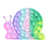 New Fidget Toys Antistress Toys Push Bubble Silicone for Children Adult Stress Reliever Squeeze Board Fidget Game frete grátis