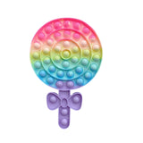 New Fidget Toys Antistress Toys Push Bubble Silicone for Children Adult Stress Reliever Squeeze Board Fidget Game frete grátis
