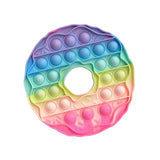 New Fidget Toys Antistress Toys Push Bubble Silicone for Children Adult Stress Reliever Squeeze Board Fidget Game frete grátis