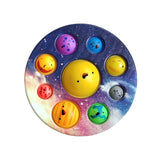 New Fidget Toys Antistress Toys Push Bubble Silicone for Children Adult Stress Reliever Squeeze Board Fidget Game frete grátis